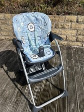 Chicco High Chair Blue and